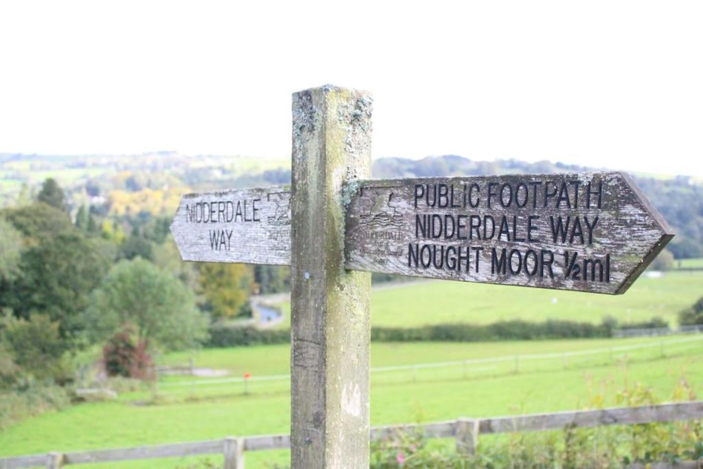 Folly View - Private, Peaceful Apartment With Stunning Views. Pateley Bridge Exterior foto